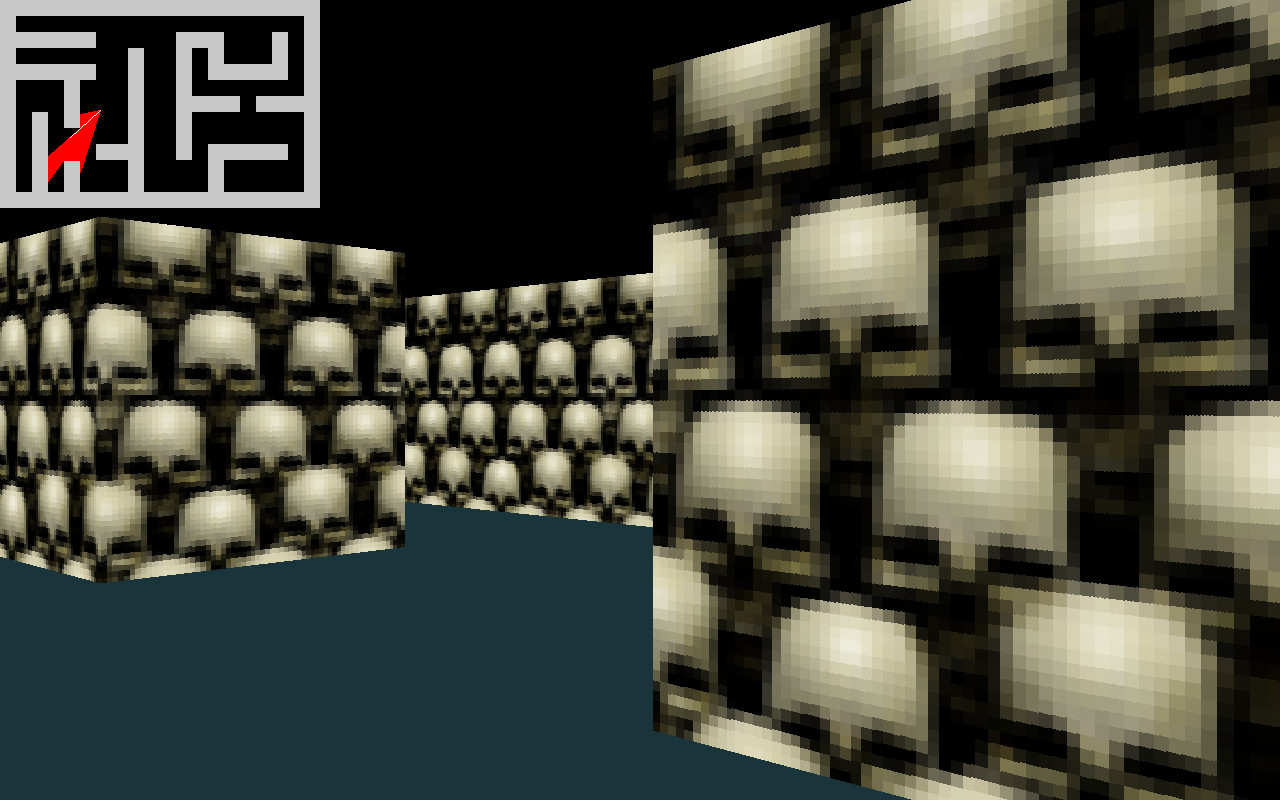 Explore the maze in 3D